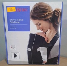 Baby Bjorn Baby Carrier Original Classic Black Cotton Babybjorn