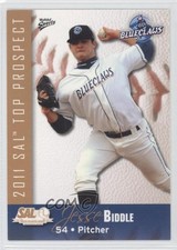 2011 MultiAd Sports South Atlantic League Top Prospects Jesse Biddle #2 0h0