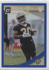 2018 Donruss Optic Rookies Blue Prizm 97/149 Boston Scott #128 12dm