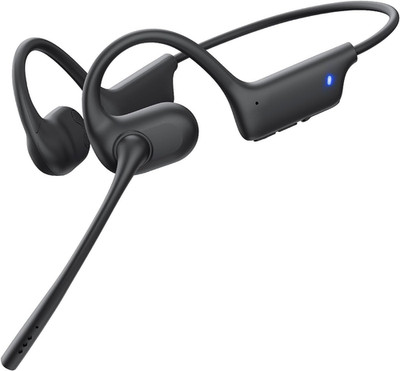 CXK Open Ear Headphones with Mic, Bluetooth 5.4 Dual Noise Canceling Mic for Cle