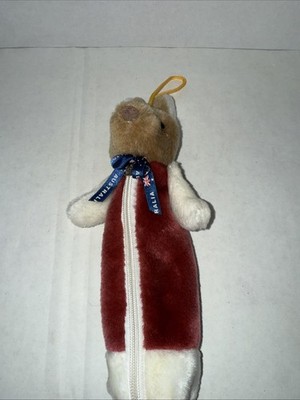 Australian Kangaroo Plush Pencil Case Stuffed Animal Zipper