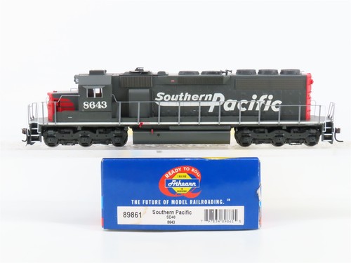 Locomotora diésel Athearn RTR 89861 SP Southern Pacific SD40 escala HO #8643  | Zustand: Used