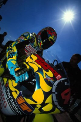 NEW RARE 1:5 Casco Helmet VALENTINO ROSSI - Jacarepaguà 1999 SPARK Magazine
