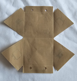 Lego Dark Tan Cloth Tent, Indiana Jones Pattern from  Set 7624 Part 61880