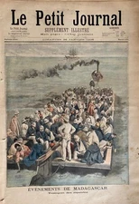 Petit Journal 1896 No. 271 Events Madagascar - Delivered By Death