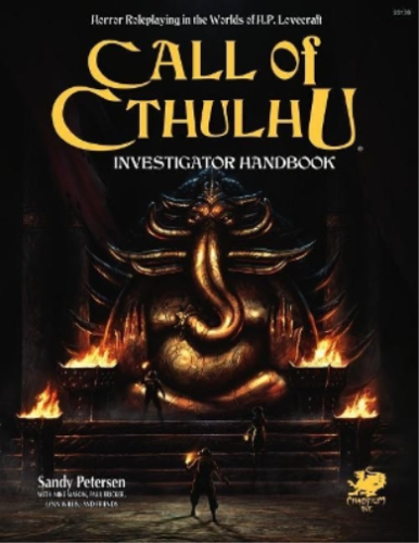 Sandy Petersen Investigator's Handbook (Hardback) Call of Cthulhu Roleplaying - Picture 1 of 1