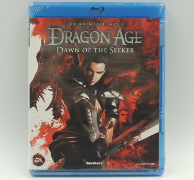 Dragon Age Dawn of the Seeker Blu-ray Disk WS Amimated Movie Bioware Brand New