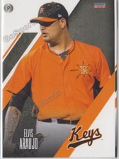 2018 Frederick Keys Elvis Araujo RC Rookie Baltimore Orioles VZ
