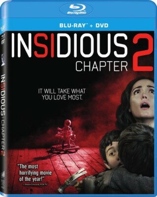 Insidious: Chapter 2 (Blu-ray / DVD) W/ Slipcover NEW Sealed, Free Shipping