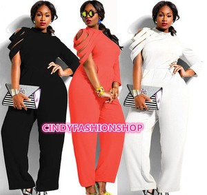 plus size red jumpsuits for evening