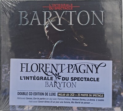 SET 2 CD + FOTOS FLORENT PAGNY - BARITON neu im Blister