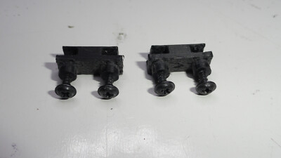 2 x Replacement Two Hole Athearn Type Motor Mounts WITH   Screws (Improved)HO