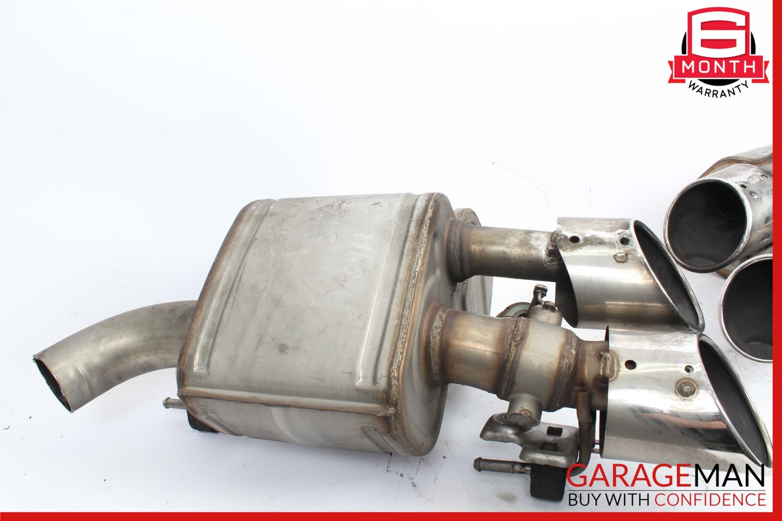 14-17 Maserati Ghibli Rear Right & Left Side Exhaust Muffler Tip OEM