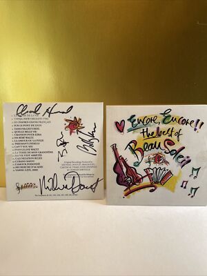 BEAUSOLEIL - ENCORE,ENCORE!!- BEST OF 4 Signatures on Cd Case, Lot Of 2 CDs