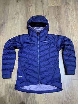 RAB Nebula Pro Pertex Quantum Primaloft Damenjacke Größe 10 UK blau