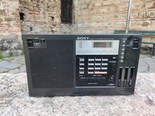 Sony FM/AM PLL Synthesized Receiver ICF-2001, WORKING condition, rare 80s Sony