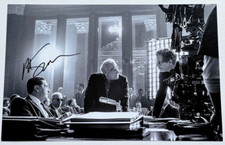 MARTIN SCORSESE  Autographed Photo : Making of the Irishman with Martin Scorsese