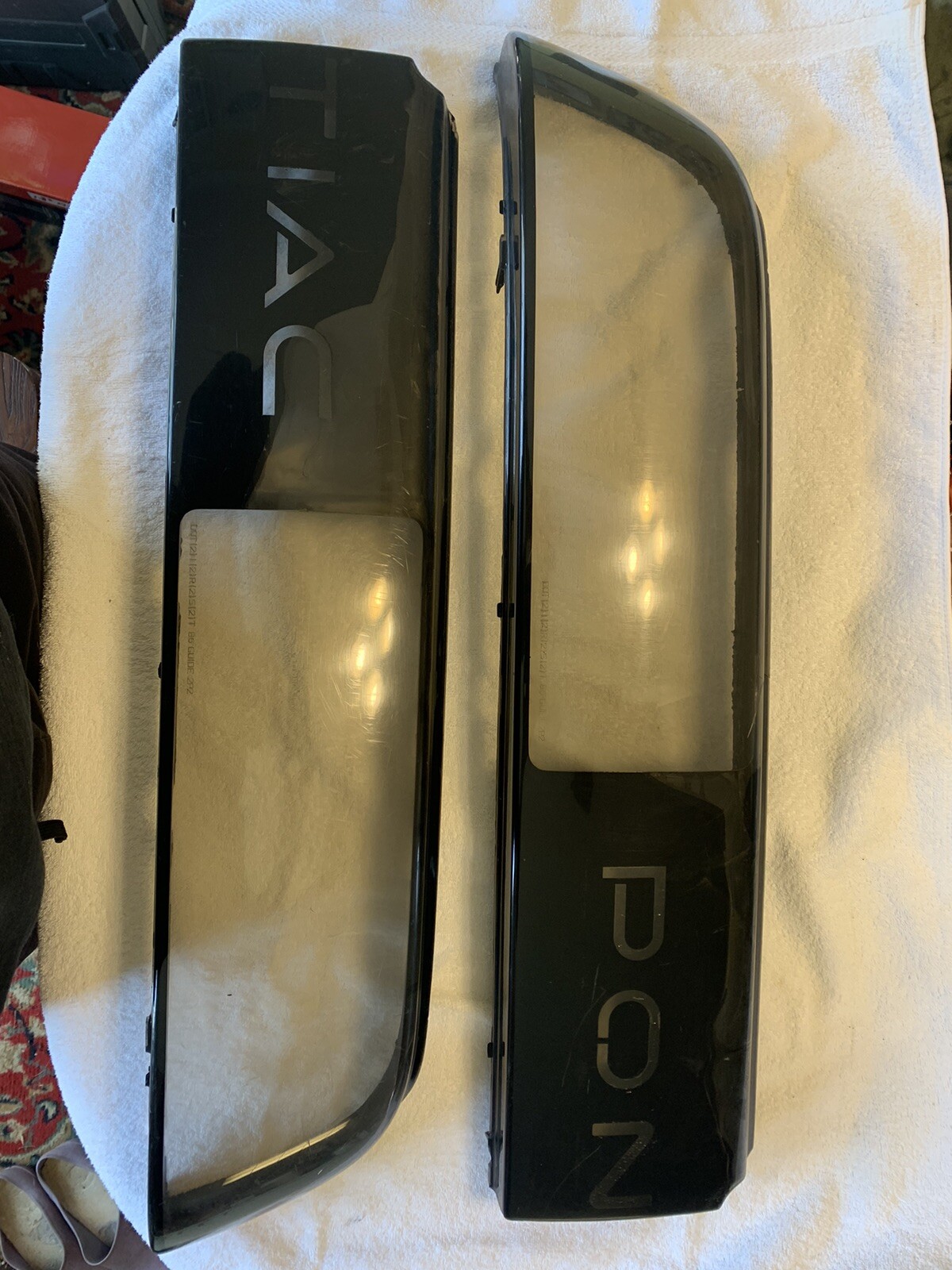 Fiero Gt Tail Lights Covers. Pontiac Fastback Pair Left Right eBay