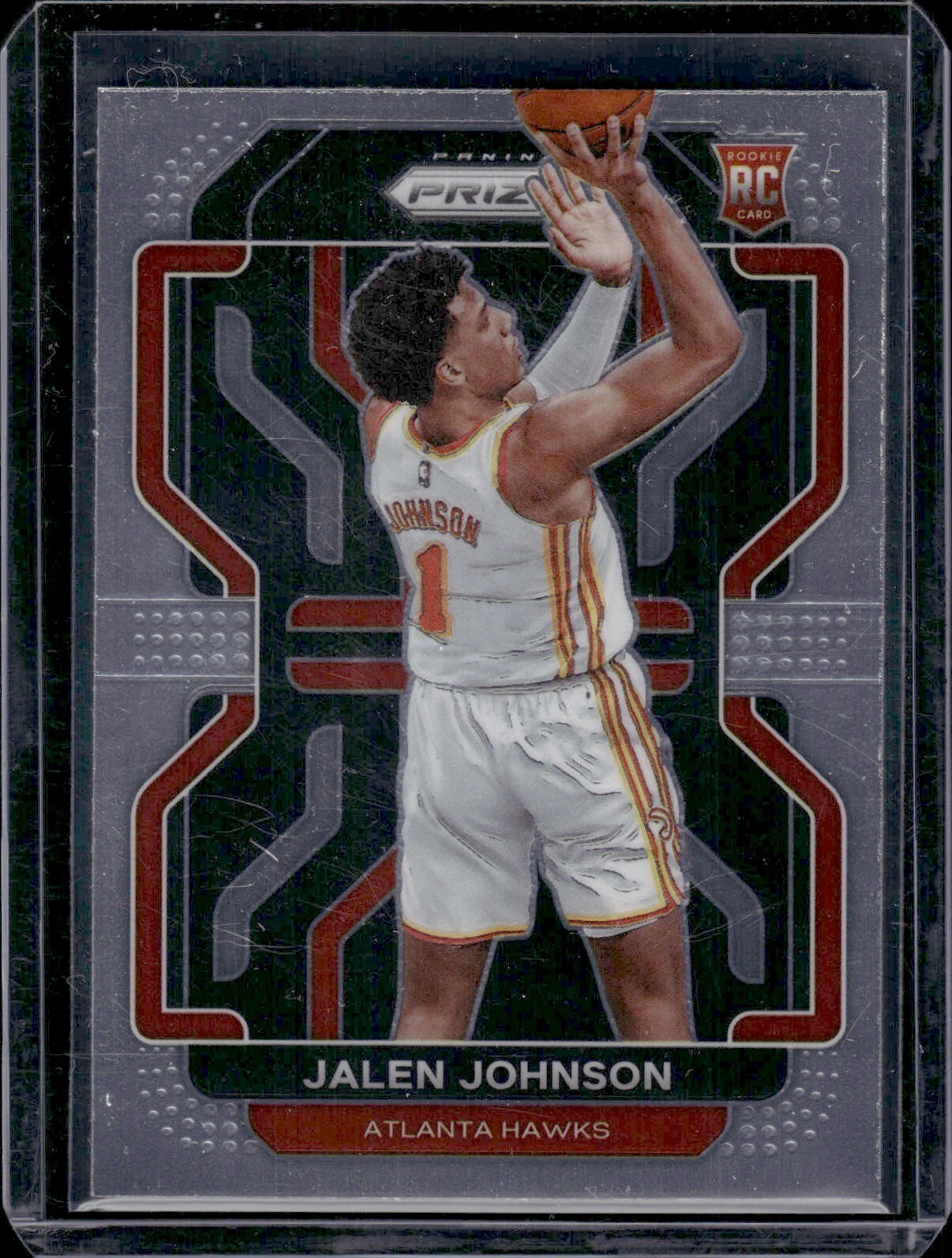 Jalen Johnson Rookie 2021-22 Prizm RC #305 - Atlanta Hawks