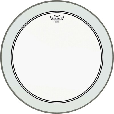 Remo Powerstroke 3 Clear Bass Drum Head with Impact Patch 20 in.
