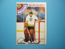 1978/79 O-PEE-CHEE NHL HOCKEY CARD #95 GILLES GILBERT EXNM NM AUTO AUTOGRAPH OPC