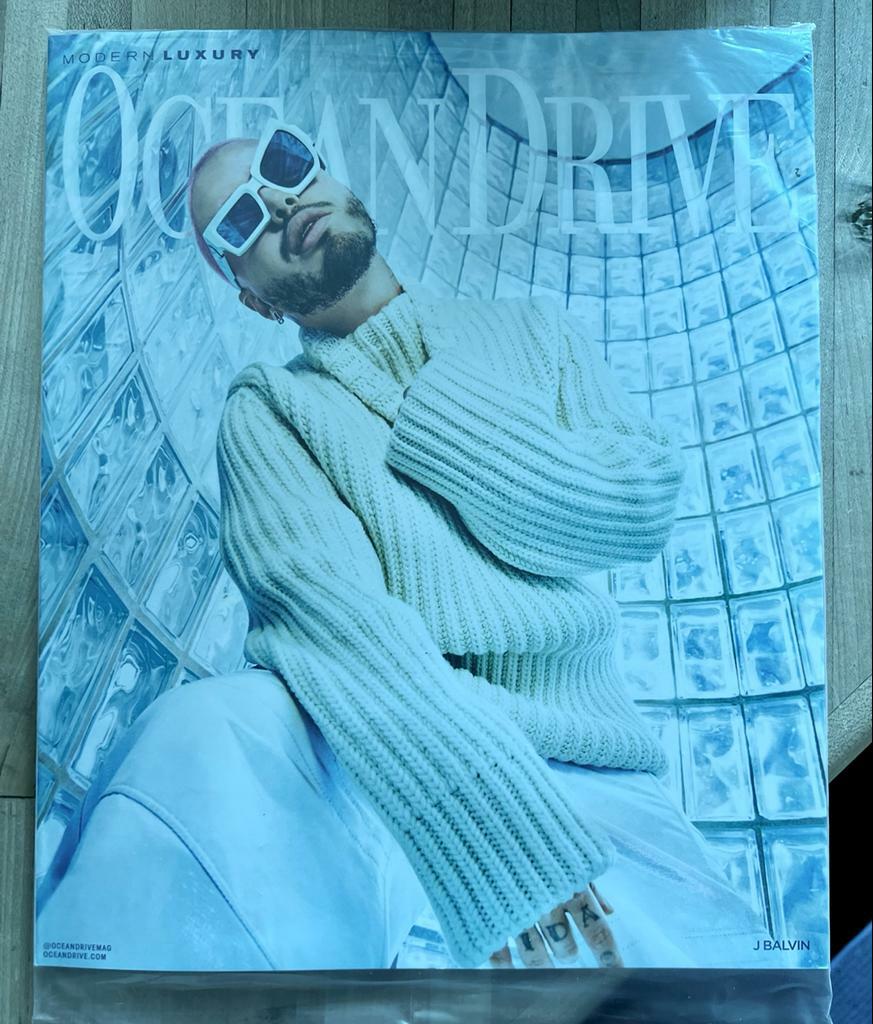 J BALVIN FEATURE Ocean Drive MIAMI Magazine MAR 2022 LOUIS FONSI