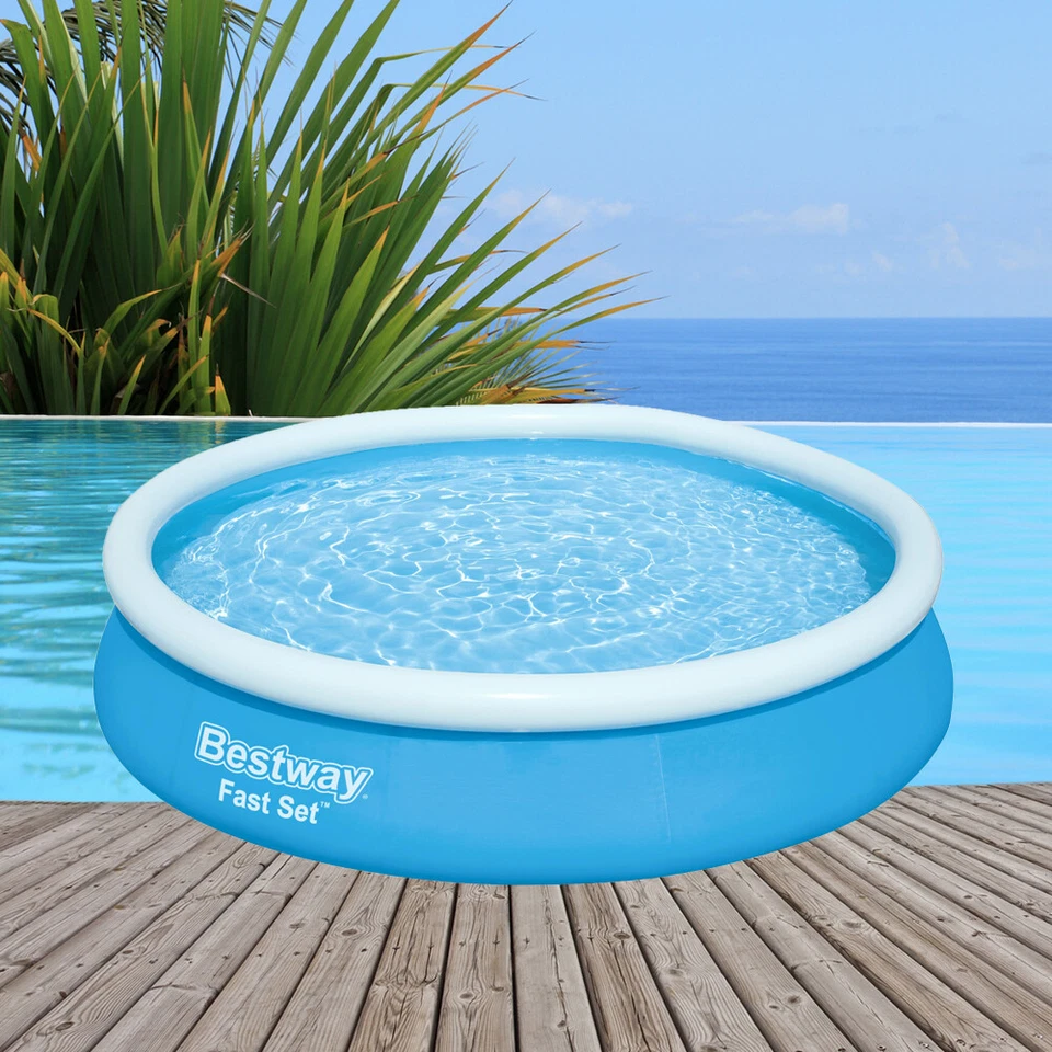 Bestway Swimming Pool Fast Set Gartenpool Filterpumpe Schwimmbecken Kinder