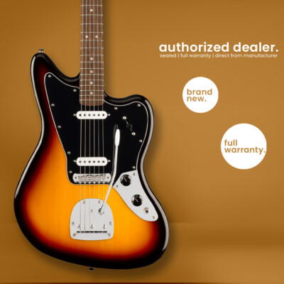 Squier - Affinity Series Jaguar - Electric Guitar - 3 Color Sunburst