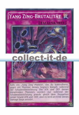Yugioh NECH-DE075 Yang Zing-Brutalität - 1. Auflage
