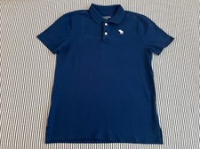 Abercrombie Kids Boys Youth Navy Short Sleeve Polo Size 15/16 PRE-OWNED 