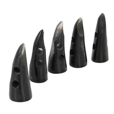 All Natural Horn Medieval  Renaissance Costume Frock Handmade Toggle Set of 5