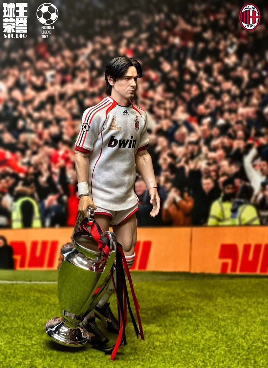 custom 1/6 scale Filippo Inzaghi Male Model for 12'' Action Figure