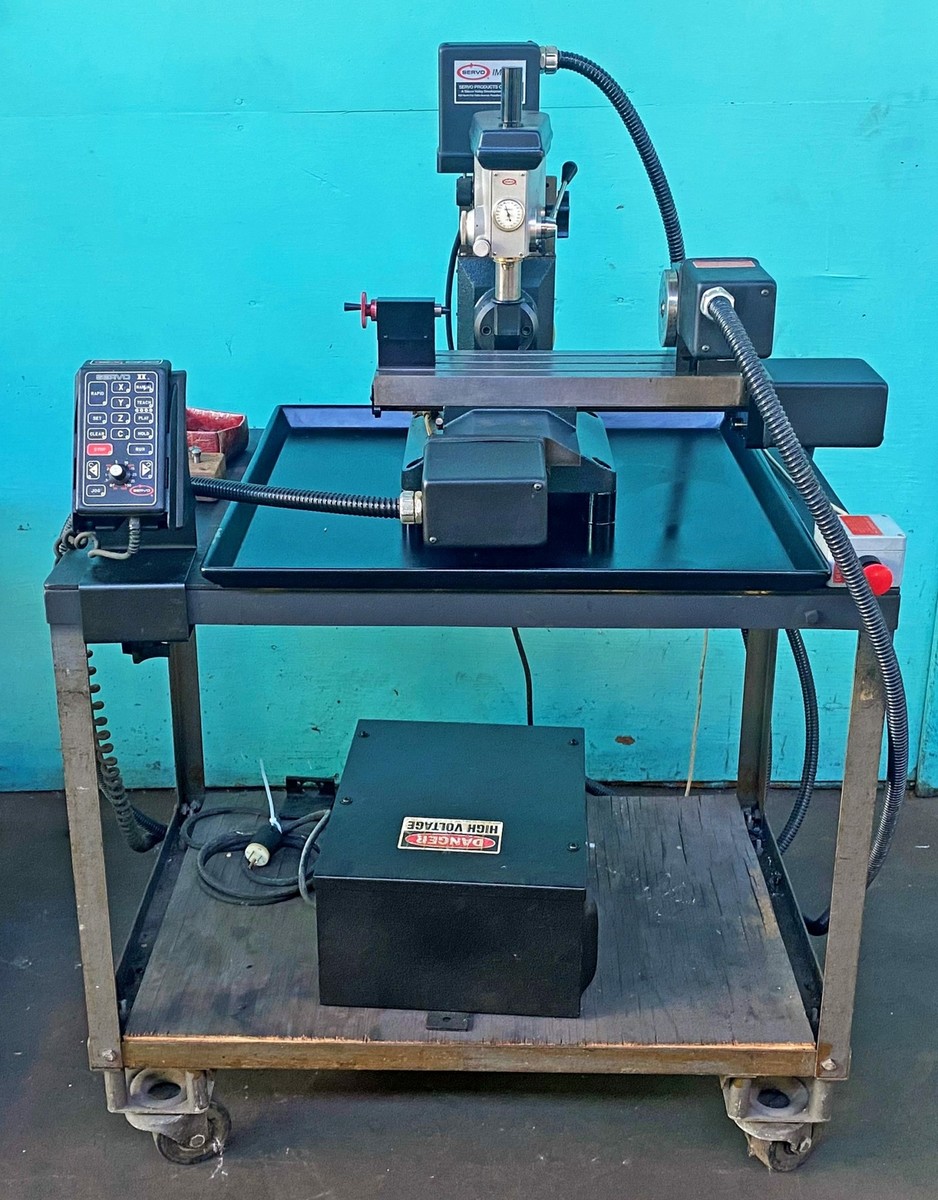 Servo 'Impact 2' CNC Mini Mill with 4th Axis Rotary Table, M-7844