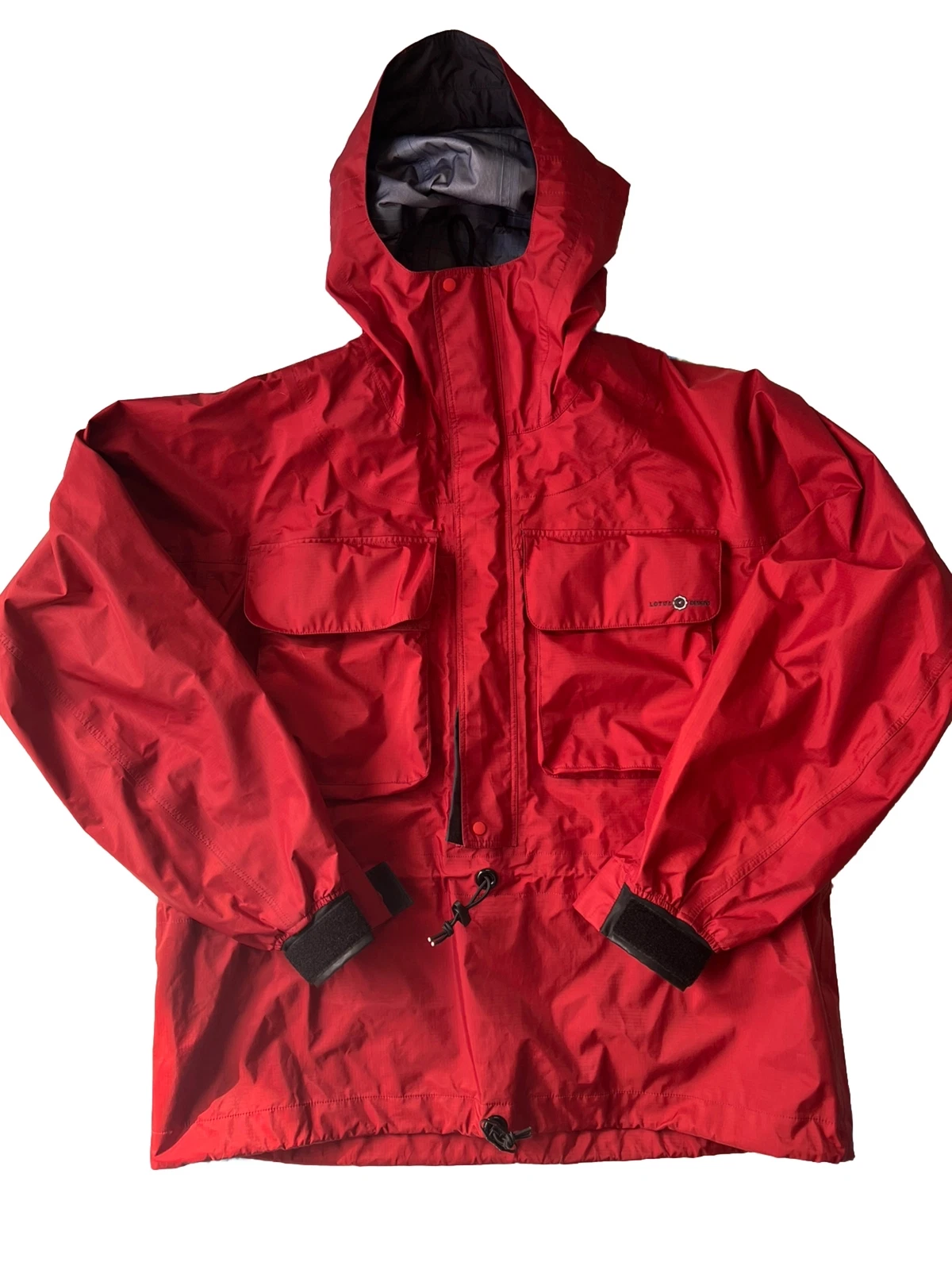Lotus Designs Patagonia Mens Red Kayaking Skanorak Rain Jacket Size XL