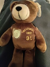 Timeless Toys Collectible Quarter Bears  31 CALIFORNIA