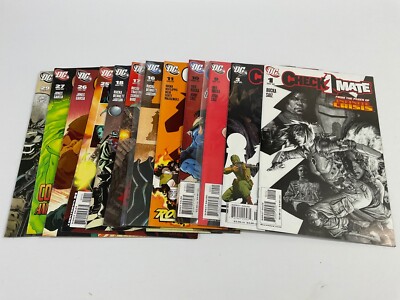 CHECKMATE #1 3 9 10 11 16 17 18 25 26 27 29 (DC/2006/0625478) SET LOT OF 12