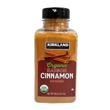 Kirkland Signature Organic Saigon Cinnamon, Ground, 303g 10.7 oz 