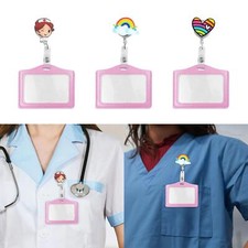 Card Holder Waterproof Coworkers Transportation Card Work Card Holder