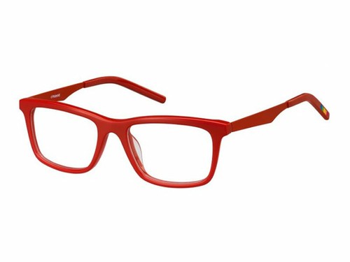 Montatura Occhiali da Vista Bambino Polaroid Autentici PLD D804 rosso  ING/16 | eBay