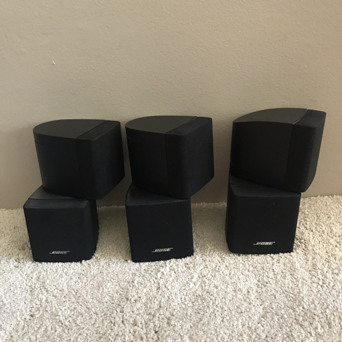 Bose lifestyle hotsell double cube speakers