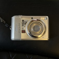For Parts Nikon Coolpix L19 8.0 MP 3.6x Optical Zoom Digital Camera Not Working