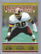 2011 Playoff Contenders Legendary Contenders Football Card #9 Darrell Green Wash