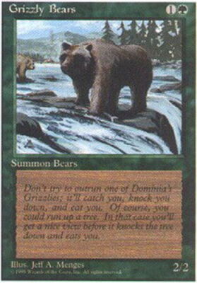 Grizzly Bears NM, English MTG Fourth Edition | eBay