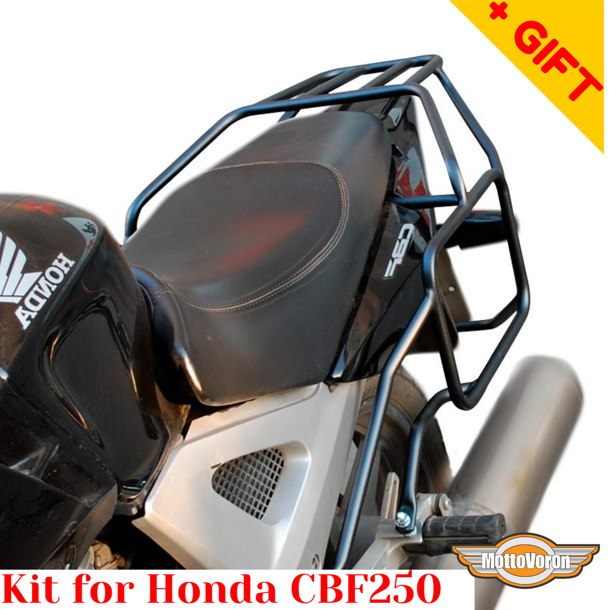 For Honda CBF 250 Crash bars CBF250 Rack luggage System Engine 