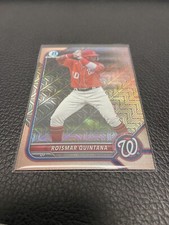 2022 Bowman Chrome Prospects Roismar Quintana Mojo Refractor 1/1  