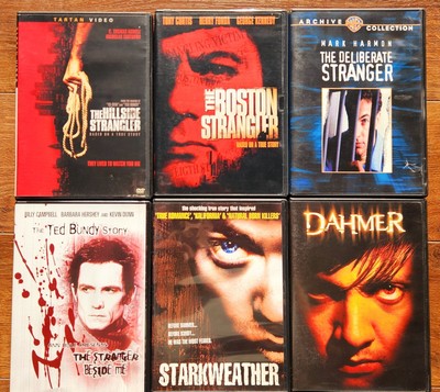 Dahmer + Deliberate Hillside Boston Strangler + Bundy + Starkweather 7 DVD SET