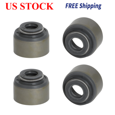 4 Pack For Kawasaki Rep. 92049-7001 Valve Stem Oil Seal Fits FH FR