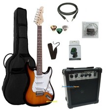 Kit Chitarra Elettrica SMT Sunburst Amplificatore + Accessori