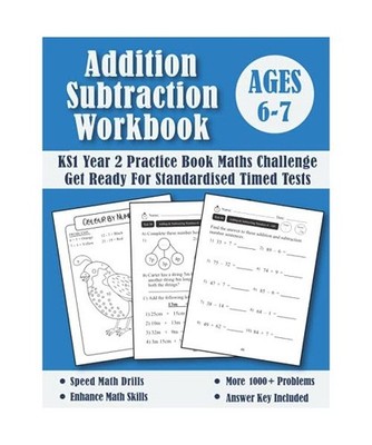Maths Year 2 Addition and Subtraction Workbook: KS1 Maths Practice Book for 6-7 