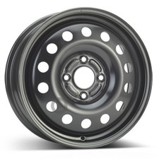Cerchi in ferro KFZ ALCAR STEEL 15" 6J 4x108 ET 52.5 63.4 NERO